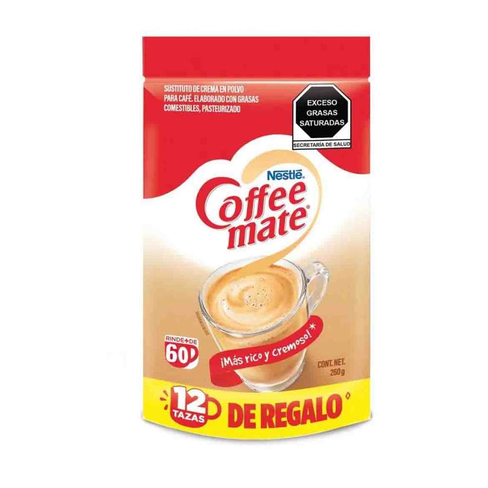 Sustituto de crema para café en polvo Coffee Mate Nestlé (260 g / 9. 17 oz)