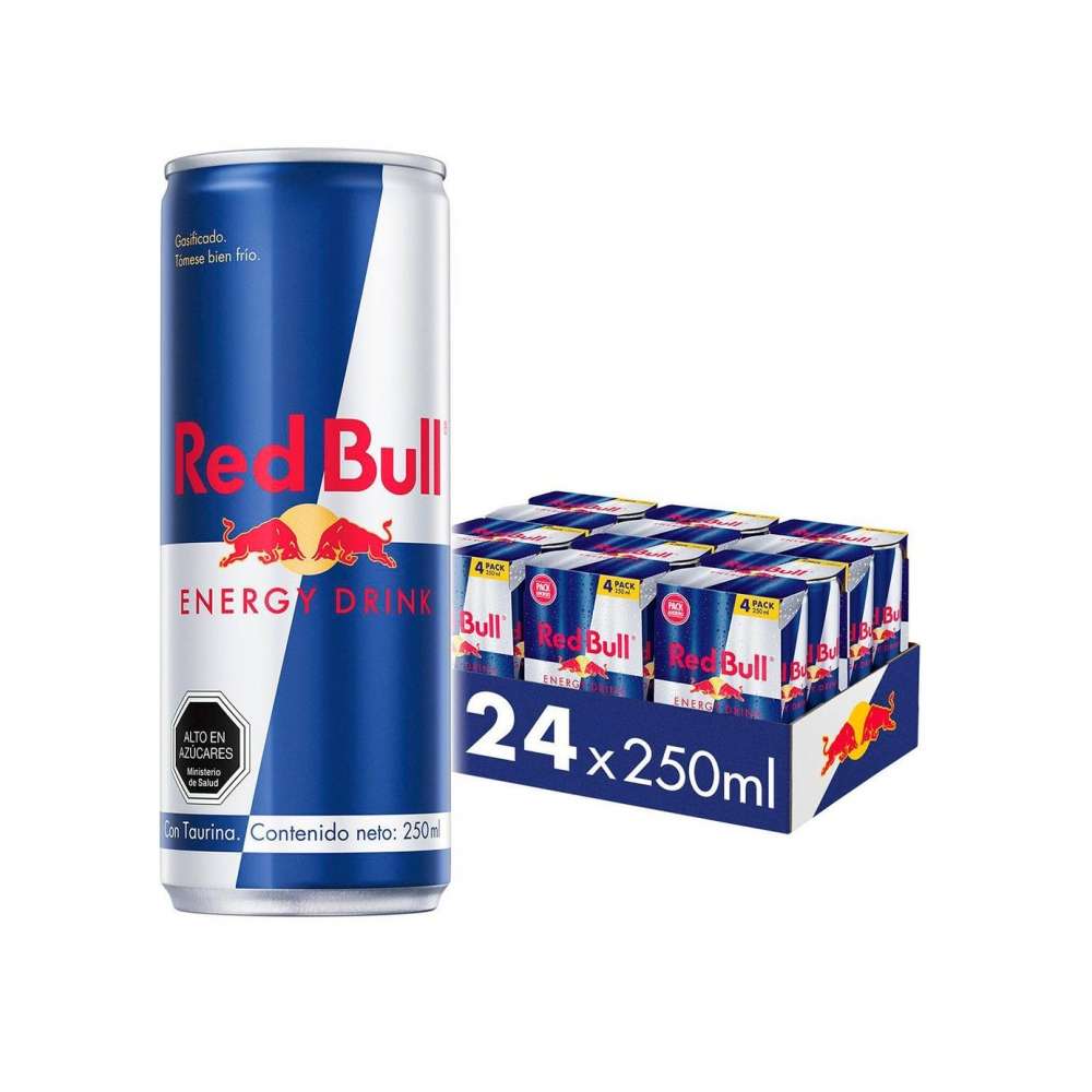 Bebida energizante Red Bull (24 x 250 ml)