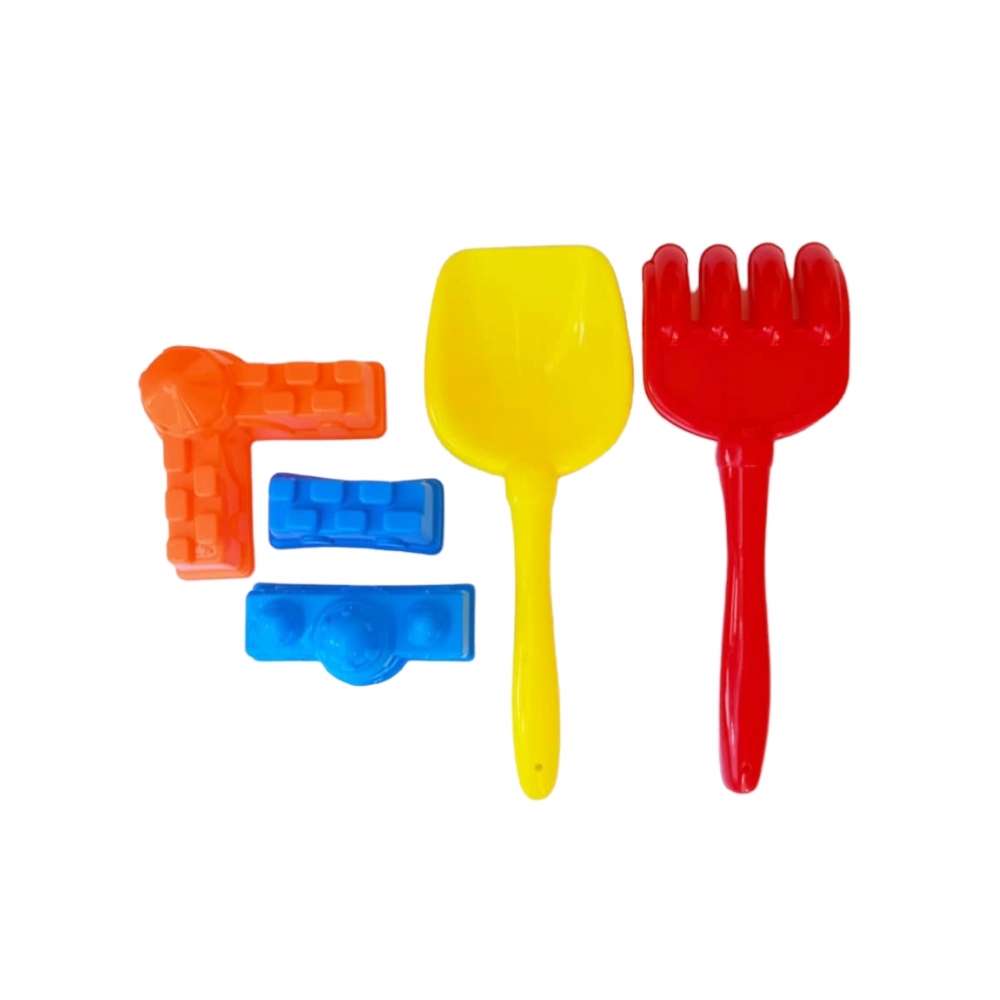 Conjunto de piezas para jugar en la arena (5 piezas)