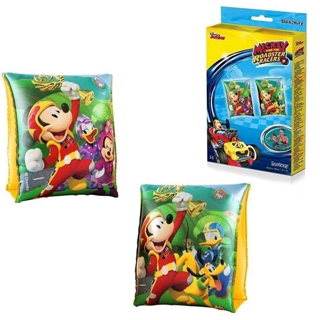 Flotadores brazos inflables Mickey and The Roadster Racers