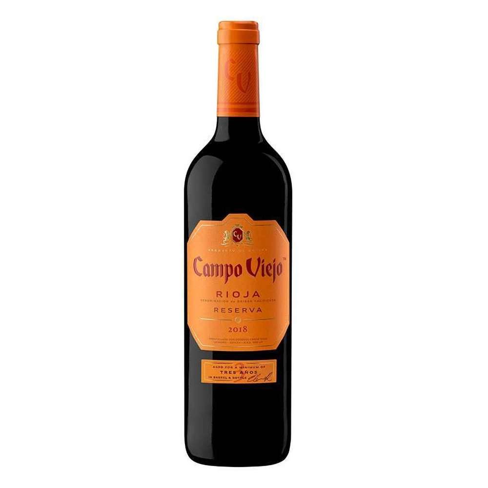 Vino tinto Rioja Reserva 2018 Campo Viejo (750 ml)