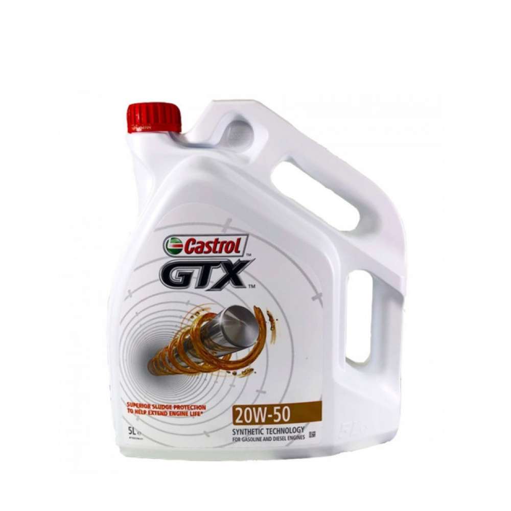 Aceite de motor Castrol gtx 20W-50 (4 l)
