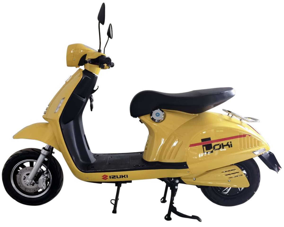 Preventa - moto electrica izuki loki de lithium - 2025 amarilla eta: 09/07/2025