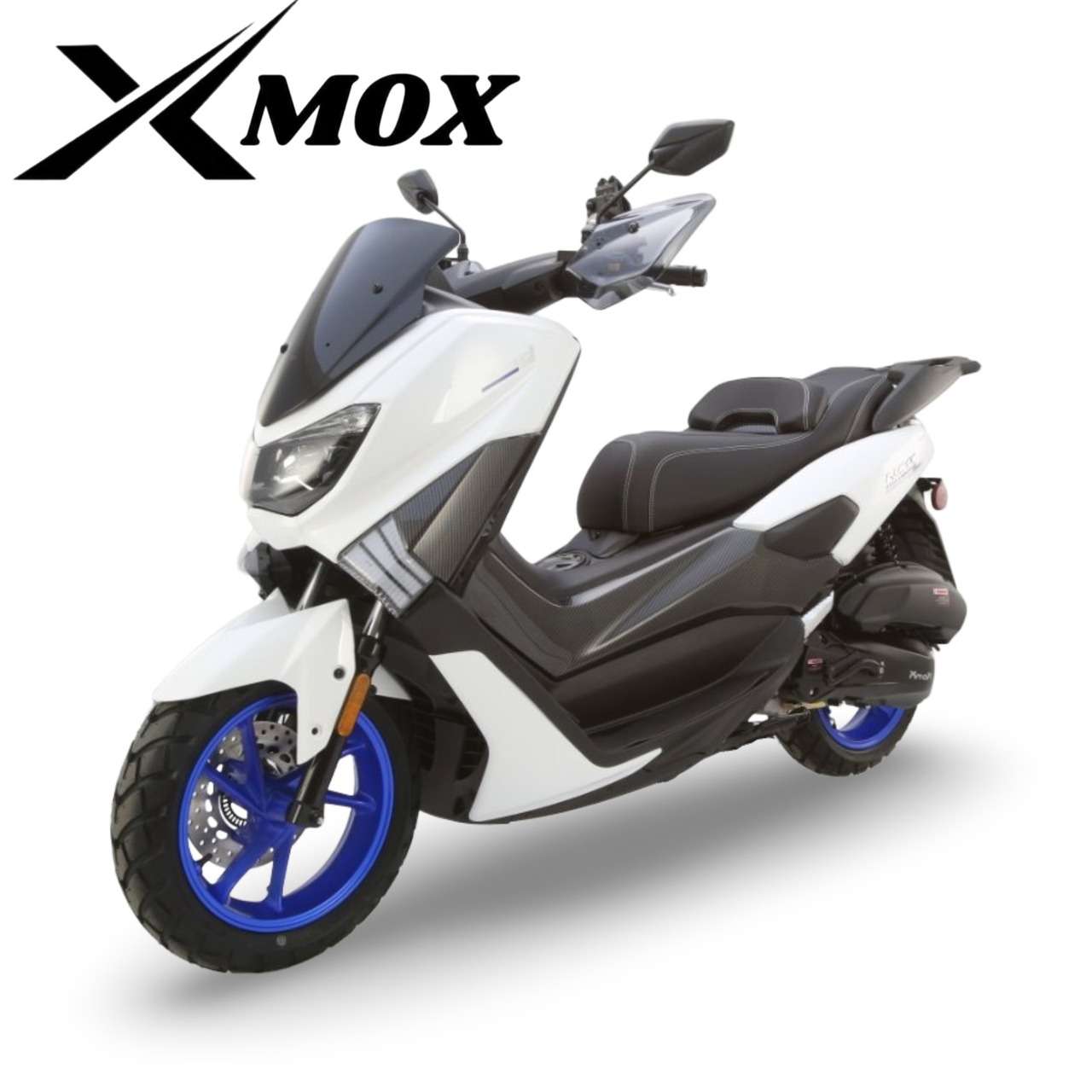Moto de gasolina xmox n-max 200CC - 2025 blanca