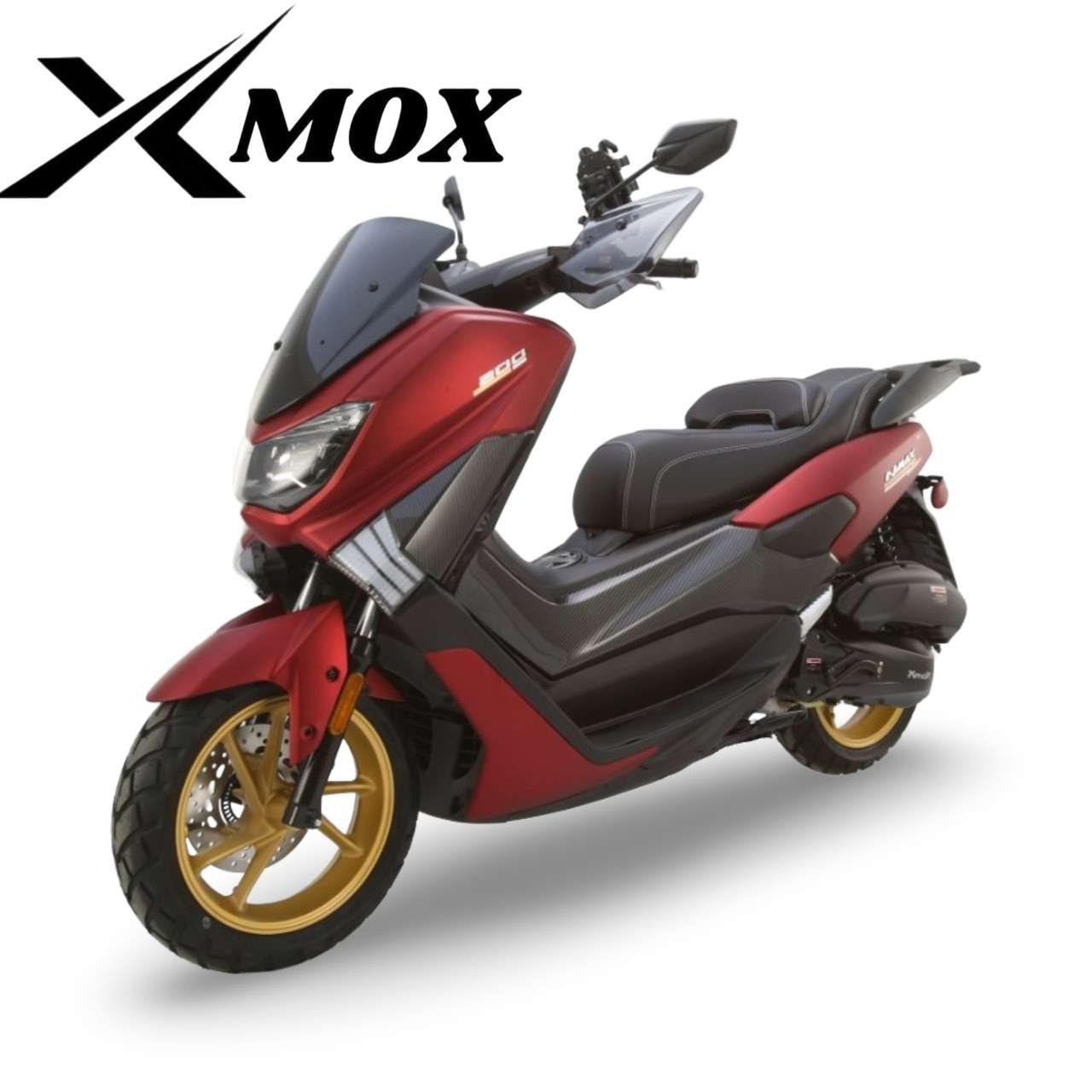 Moto de gasolina xmox n-max 200CC - 2025 roja