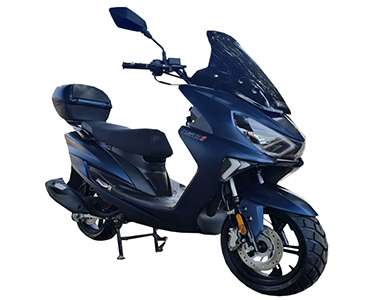 Preventa - moto de gasolina jch fox 150 cc - 2025 azul eta: 08/12/2025