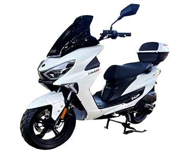Preventa - moto de gasolina jch fox 150 cc - 2025 blanca eta; 08/12/2025